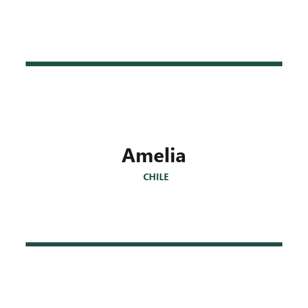Amelia Chardonnay Blanco
