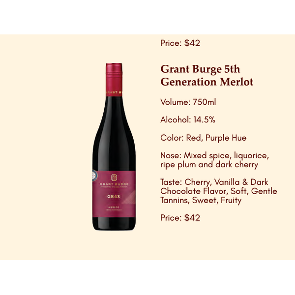 Grant Burge 5th Generation Merlot