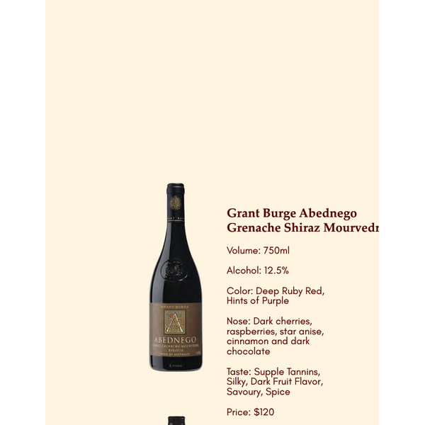 Grant Burge Abednego Grenache Shiraz Mourvèdre
