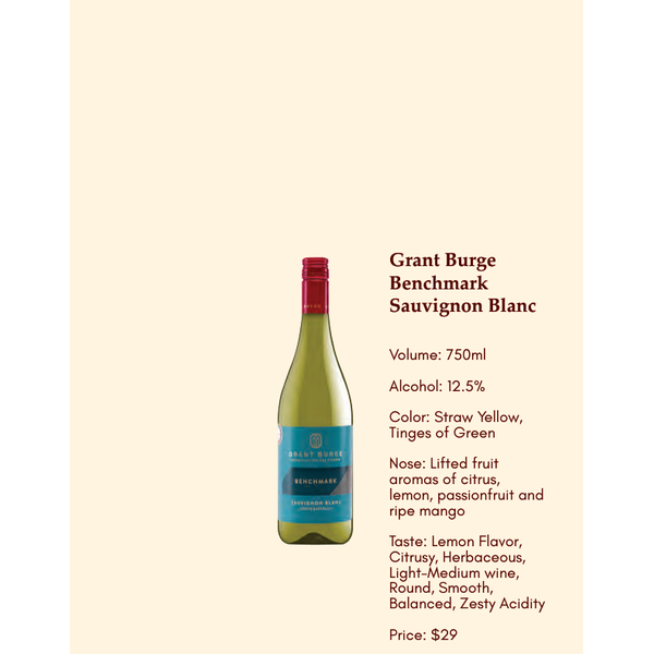 Grant Burge Benchmark Sauvignon Blanc