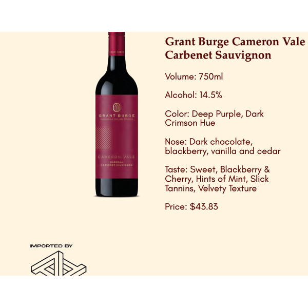 Grant Burge Cameron Vale Cabernet Sauvignon