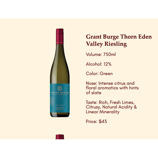 Grant Burge Thorn Eden Valley Riesling