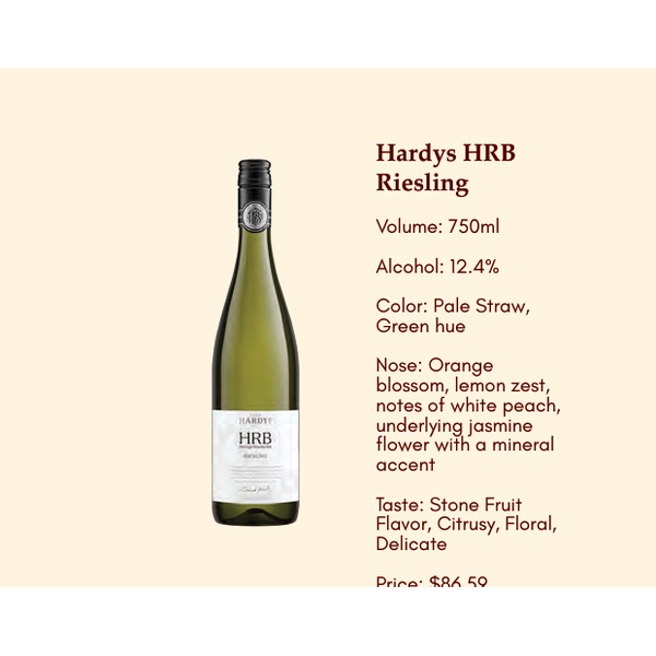 Hardys HRB Riesling