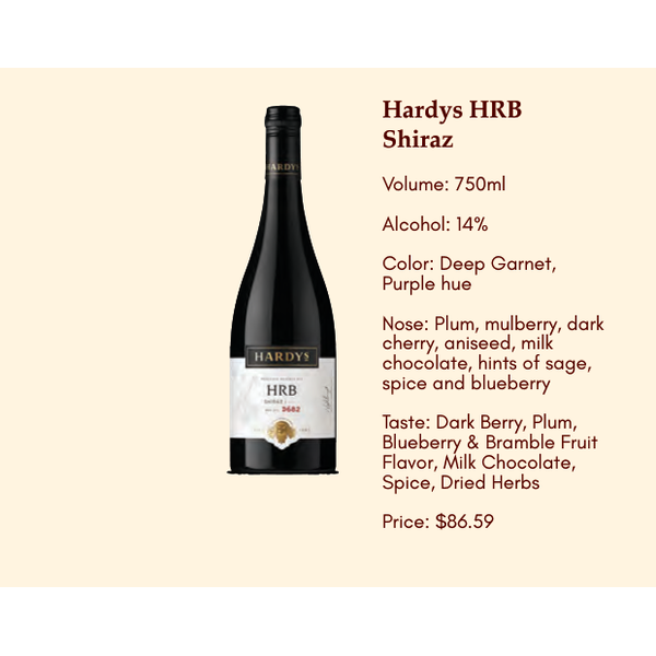 Hardys HRB Shiraz
