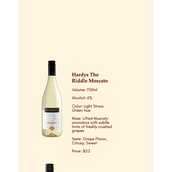Hardys The Riddle Moscato