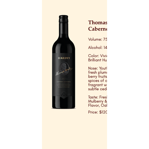 Thomas Hardys Cabernet Sauvignon