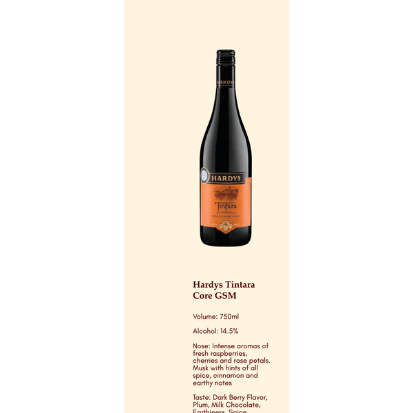 Hardys Tintara Core Cabernet Sauvignon