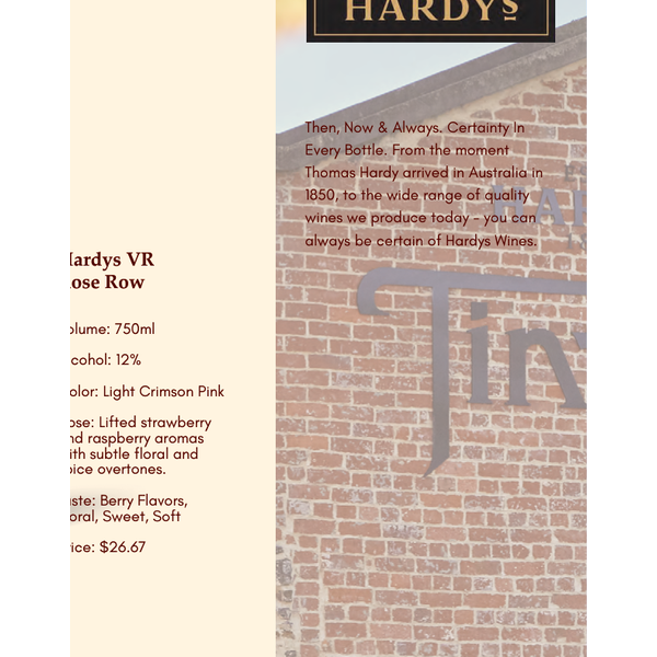 Hardys VR Rosé