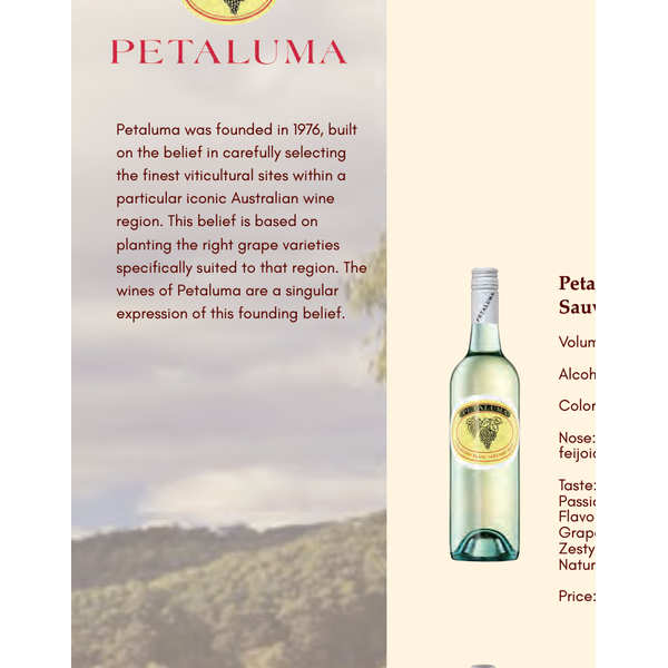 Petaluma White Label Sauvignon Blanc