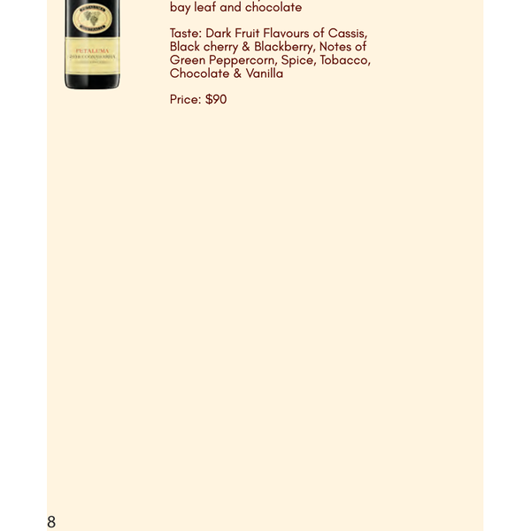 Petaluma Yellow Label Merlot