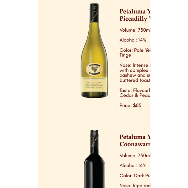 Petaluma Yellow Label Sauvignon Blanc